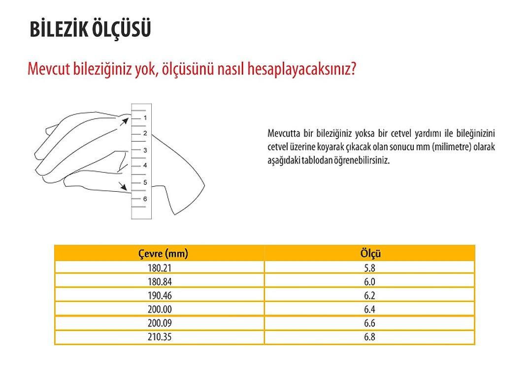3,00 cm BİLEZİK - BCBL001
